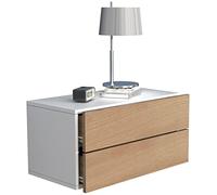 VCM Tiroir mural en bois Table de chevet murale Tiroir Console Table de chevet Usal L 60 cm Tiroir mural en bois Table de chevet murale Tiroir Console Table de chevet Usal L 60 cm Multicolore