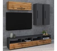 Vcm Tv Lowboard Armoire De Télévision Mur D'armoire Salon Meuble Annexe Arila Xl Tv Lowboard Armoire De Télévision Mur D'armoire Salon Meuble Annexe Arila Xl