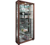 VCM bois verre vitrine collecteur verre vitrine vitrine stand Lumo Maxi miroir bois verre vitrine collecteur verre vitrine vitrine stand Lumo Maxi miroir Brun