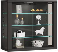 VCM Vitrine Murale Suspendue en Verre Vitrosa S Anthracite