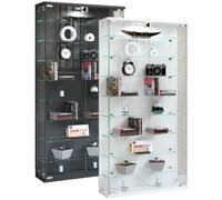 VCM Vitrine murale suspendue vitrine en verre vitrine murale vitrine en verre Relas L Vitrine murale suspendue vitrine en verre vitrine murale vitrine en verre Relas L Gris