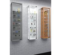 VCM Vitrine murale suspendue vitrine en verre vitrine murale vitrine en verre Stano Maxi Vitrine murale suspendue vitrine en verre vitrine murale vitrine en verre Stano Maxi Argenté