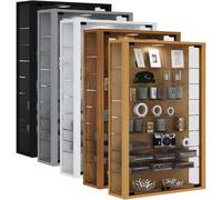 VCM 904116 Vitrosa Mini Vitrine Mural Bois Marron 90 x 59 x 18 cm