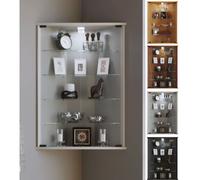 VCM Vitrine suspendue Vitrine murale Vitrine d'angle Vecko Vitrine suspendue Vitrine murale Vitrine d'angle Vecko Blanc