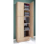 VCM XXL Armoire à Chaussures Armoire à Chaussures Armoire d'entrée Lona 5f Tiroir XXL Armoire à Chaussures Armoire à Chaussures Armoire d'entrée Lona 5f Tiroir Chêne Sonoma