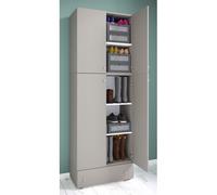 VCM XXL Armoire à chaussures Armoire à chaussures Armoire d'entrée Lona 5f Tiroir XXL Armoire à chaussures Armoire à chaussures Armoire d'entrée Lona 5f Tiroir Gris