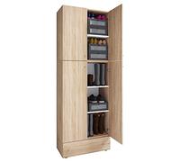 VCM XXL Armoire à chaussures Armoire à chaussures Armoire d'entrée Lona 5f Tiroir XXL Armoire à chaussures Armoire à chaussures Armoire d'entrée Lona 5f Tiroir Brun