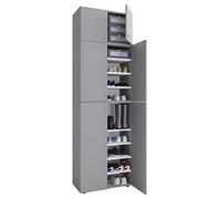 VCM XXL Armoire à chaussures Armoire à vêtements Chaussures Armoire d'entrée Lona 9f A Tiroir XXL Armoire à chaussures Armoire à vêtements Chaussures Armoire d'entrée Lona 9f A Tiroir Gris