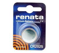 Vconcal Renata Lot de 10 piles bouton au lithium 2025 CR2025 DL2025