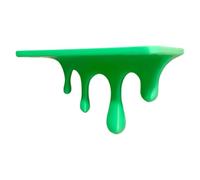 Vdaxvme Étagère Murale fondante, présentoir, Green | Décoration dégoulinante pour petits objets dans la chambre, le bureau et l ' entrée
