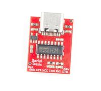Vdaxvme Module CH340C de Type C CH340C, Puce de Conversion de Bus USB, connecteur de Communication pour Le débogage du Module de téléchargement