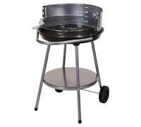 VDC BBQ Barbecue au charbon de bois Barbecue ouvert sur roulettes - 51x57x82cm