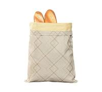 VDCVADKYE Sacs de Conservation réutilisables à Cordon, Sac de Rangement Pain en Lin, Fermeture éclair Forme L, Fermoir à Cordon Multicolore réutilisable Plastique Gratuit(C)