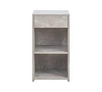 VDD Table de Chevet - Meuble d'entrée - Hauteur 65 cm - Couleur béton Gris
