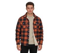 VDDTAGAM Veste Polaire Homme Chemise Bucheron Polaire Homme Manches Longues Chemise en Flanelle Veste Hiver Chaude Bouton Surchemise à Carreaux
