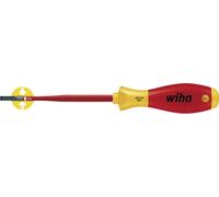 VDE Tournevis pour vis à fente Wiha 3201 slimFix 35391 Largeur de lame: 5.5 mm Longueur de la lame: 125 mm
