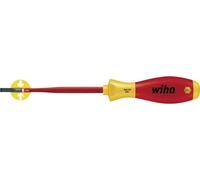 VDE Tournevis pour vis à fente Wiha Schlitz-Schraubendreher 4,0mm SoftFinish-slimFix VDE1000V 35390 Largeur de lame: 4 mm Longueur de la lame: 100 mm