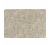 VDE Villa d'Este Home Tivoli 1996 Lot de 6 Sets de Table 45 x 30 cm, en PVC, Doux au Toucher, Gris