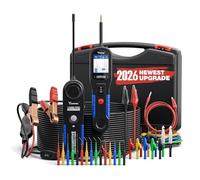 VDIAGTOOL V200 PRO Kit Mise à Niveau, Testeur Circuit Automobile 12V-24V AC/DC et 30 Sondes Arrière, Outils Detecteur Court-circuit ouvert, Composant Relai Fusible Test, Traceur Câble Electrique 40FT