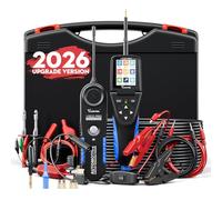 VDIAGTOOL V500 Pro Testeur de Circuit électrique Automobile, Traceur de câble et Disjoncteur, Testeur de Multimètre Oscilloscope Relais Fusibles, Détecteur de Court-circuit et circuit Ouvert 9V-30V