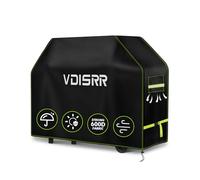 VDISRR Housse Barbecue Exterieur, Résistante de 600D Oxford Housse Plancha Impermeable 165 x 71 x 122cm Bâche de Protection avec Bouche D'aération pour Weber Genesis 400 Series 4 brûleurs