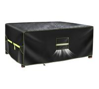 VDISRR Housse Table De Jardin avec évent, 420D Oxford Tissu Housse Salon de Jardin 250x210x90cm, Housses pour Mobilier Bâche de Protection pour Meubles Imperméable, Coupe-Vent, Anti-UV, Indéchirable