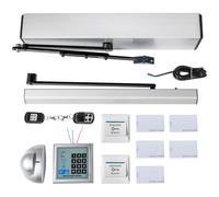 VE Ferme-porte Simple à monter soi-même SW100 220V intérieur et extérieur, angle d'ouverture Ferme-porte à barre Ressort de porte automatique avec télécommande Ferme-porte automatique 50 W 120 degrés