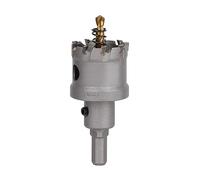 Vearter 37mm Scie Cloche en Métal, Carbure Tungstène Coupeur TCT Trou avec Foret de Centrage, pour Acier Inoxydable, Alliage, Cuivre, Fer, Plastique, Fibre de Verre