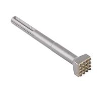 Vearter SDS MAX Burin à carrelage, 216 mm, 16 dents, creux, en métal dur, pour béton, ardoise, pont, mur, carrelage en céramique, HC-16T-SDSMAX-DE