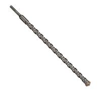 Vearter SDS PLUS Foret pour marteau perforateur 4 tranchants 24 mm x 500 mm en carbure YG8C Foret à maçonnerie SDS Foret à béton pour pierre, béton, brique, maçonnerie