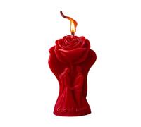 Veasbuu Bougies de Saint-Valentin pour elle, cire de soja parfumée longue durée - Bougies roses décoratives pour lui, elle, petite amie, petit ami, épouse, mari, couple, mariage, anniversaire