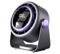 Veasbuu Desk Fan, Lightweight USB Air Circulator, 7,09 x 4,33 x 7,87 pouces Quiet Rechargeable Touchscreen Fan, Portable Cooling Device for Outdoor Travel School Gym Beach Tent Garden Use Use