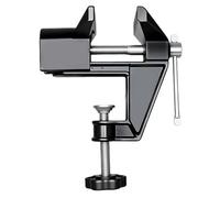 Veasbuu Mini Étau d'Établi - Outil Multifonctionnel Réglable pour Réparation Artisanale - Petite Pince de Table | pour Bricoleurs, Réparateurs, Atelier, Bureau, Menuiserie, Perçage, Métallurgie