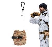 Veasbuu Palan à arc rétractable, palan à engrenages pour arbres, accessoires de chasse à l'arc, corde de levage à l'arc, palan à arc silencieux, palan de chasse durable, outils d'arc pour la chasse