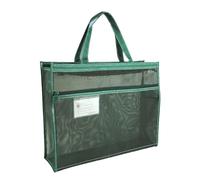 Veasbuu Porte-documents en à fermeture éclair - Organiseur de fichiers transparent avec poignée et fermeture éclair - Support d'œuvres d'art A3 pour affiche, livre de peinture, carnet de