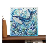 Veasbuu Rhinestone Painting Sparkling 3D Pearl Craft Decoration