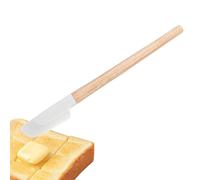 Veasbuu Spatule de cuisine antiadhésive en silicone pour , gâteau, salade, beurre, confiture, maison