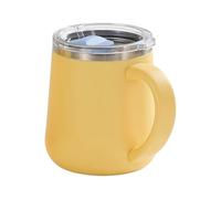 Veasbuu Tasse thermique de voyage, isotherme réutilisable anti-fuite 450 ml - Tasse de café de voyage thermique - Pour boissons chaudes et froides, lait, maison, bureau, école, résidence, camping