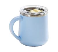 Veasbuu Tasse thermique pour café | 450 ml réutilisable à double paroi - Tasse à café de voyage thermique - Pour boissons chaudes et froides, lait, maison, bureau, école, résidence, camping, sports