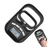 Veasbuu Testeur de force de main, outil de mesure électrique pour prise en main jusqu'à 180 kg, dynamomètre à main électrique pour la force de préhension, pour la récupération physique, le sport, la
