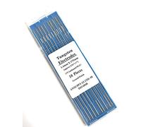 VECTOR WELDING Electrodes en Tungstène 10 Pièces 1,6 mm x 175mm Doré
