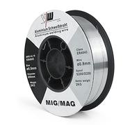 VECTOR WELDING Fil de Soudage MIG MAG pour Aluminium 0,8 mm ER4043 2 kg | Fil pour Soudeuse D200/S200 Bobine, pour Postes à Souder MIG MAG
