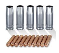 VECTOR WELDING MIG MAG Pièces d'Usure MB-15, Kit de Rechange 15 pièces | Kit de pièces de rechange, Buse de gaz，Buse de contact