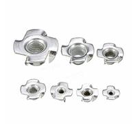 Veda 125 Écrous à griffes en acier plaqué zinc M4 x 25 M5 x 25 M6 x 25 M8 x 25 M10 x 25 PW0609