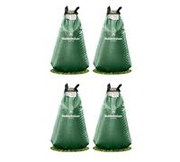 Veddelholzer 4 x 75 l Sac d'irrigation pour arbres avec fermeture éclair combinable. Protection contre le vol et étiquette de protection. Robuste et résistant aux intempéries pour petits et grands