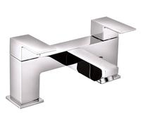 veebath forme de cube moderne monobloc Bec de remplissage bain Robinet Mélangeur Chromé Salle de Bain Baignoire Robinet