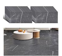 VEELIKE Sol PVC Adhesif Marbre Gris Vintage 24 Pièces Dalle PVC Adhesive Sol Cuisine 60 cm × 30 cm Stickers Carrelage Salle de Bain Chambre Autocollant dalle garage Amovible Épaissir 1.5mm