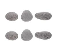 Veemoon 1 de 2 kg de pierres de lave naturelles pour foyer extérieur, | Pierres de lave résistantes à la chaleur (5-8 cm) pour foyer extérieur, barbecue, aménagement paysager, brasero à gaz,