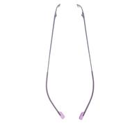 Veemoon 1 paire d'embouts de branches de lunettes de rechange, embouts pour lunettes sans monture, accessoires de protection pour la réparation de de soleil (violet)