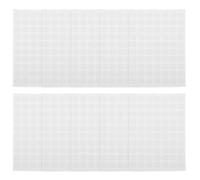 Veemoon 10 Feuilles Pastilles Adhésives Rondes Transparentes Double | Scrapbooking et Création de Cartes, Finition Invisible, Adhérence Forte et Amovible, Usage Polyvalent